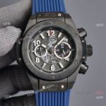 Luxury Copy Hublot Big Bang Unico Black Blue Watches